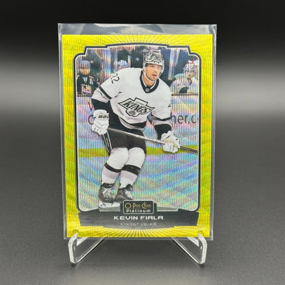2022-23 O-Pee-Chee Platinum KEVIN FIALA #181 Neon Yellow Surge