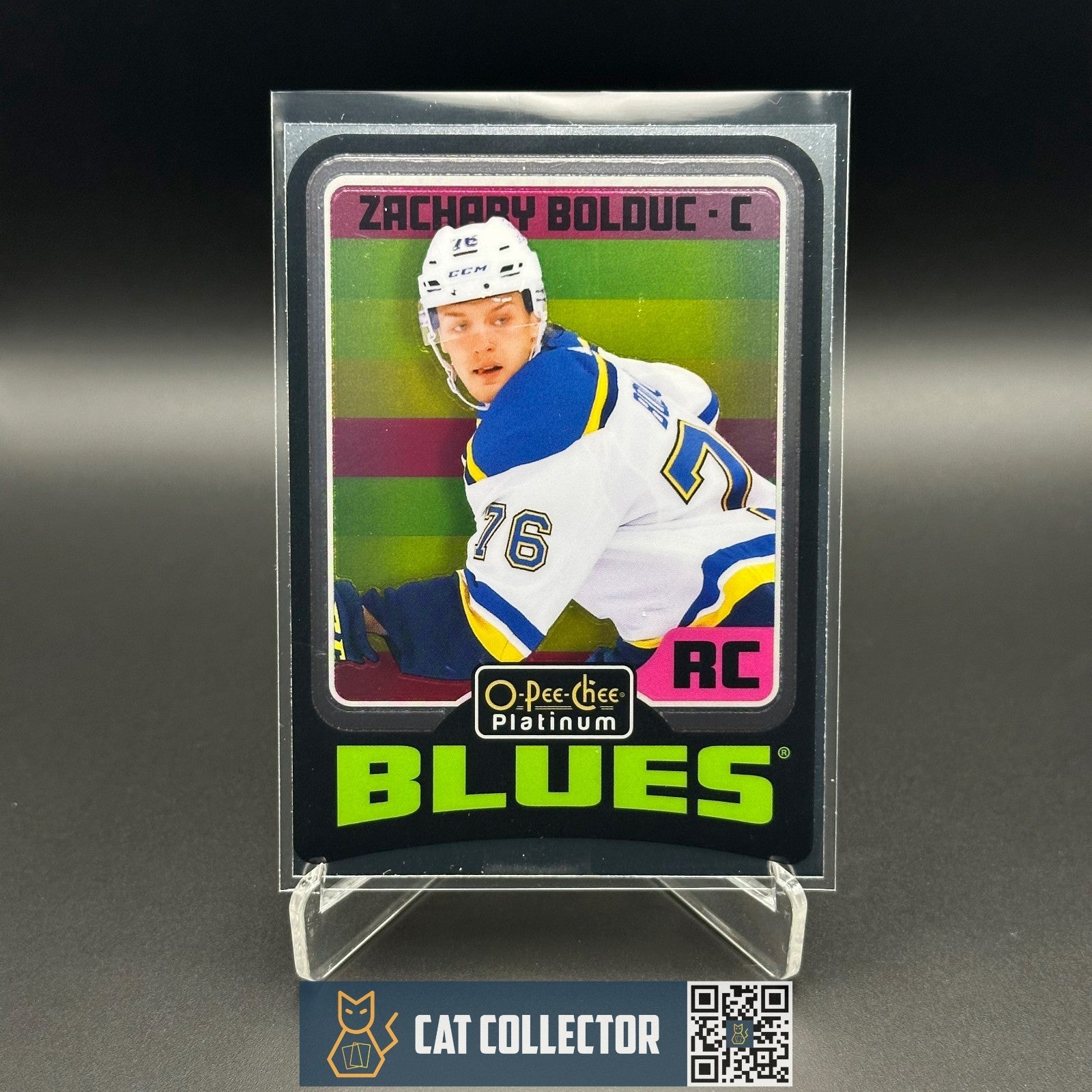 2024-25 O-Pee-Chee Platinum ZACHARY BOLDUC #R74 Retro Rookie RC