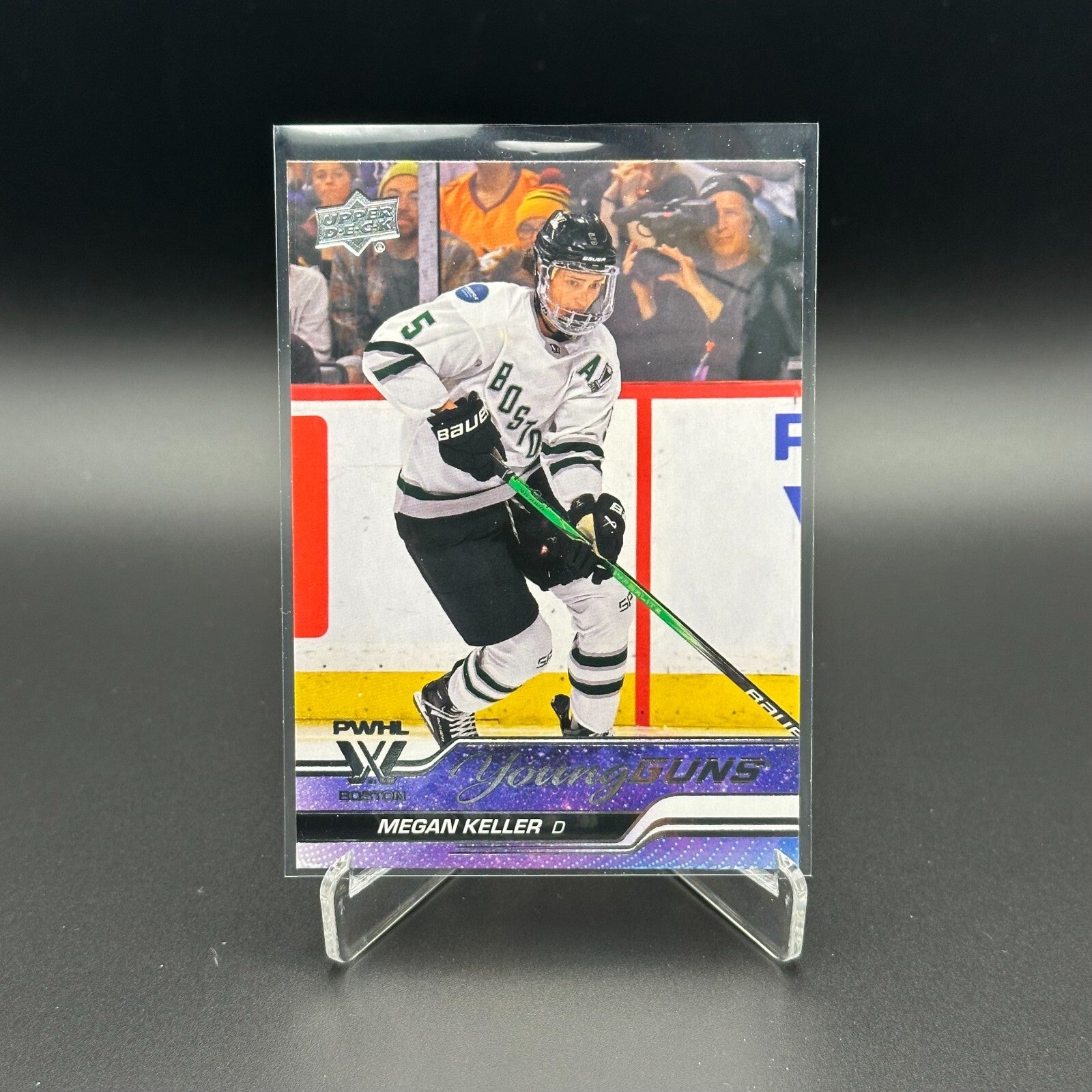 2024-25 UD PWHL MEGAN KELLER #68 Young guns RC - 1st Edition!