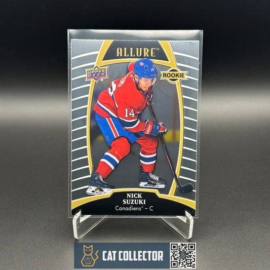 2019-20 UD Allure NICK SUZUKI ##91 Base Rookie RC - Montreal Canadiens