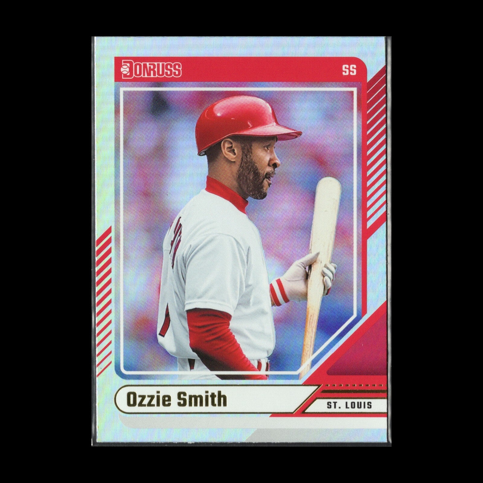 2024 Panini Donruss OZZIE SMITH #46 Holo - St. Louis Cardinals