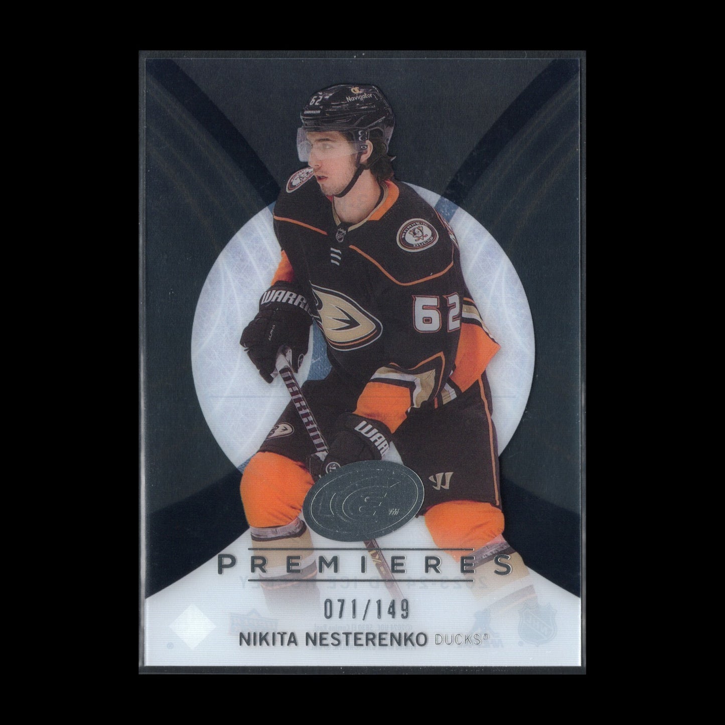 2023-24 UD Ice NIKITA NESTERENKO #2013-NN Ice Premieres Retro 71/149