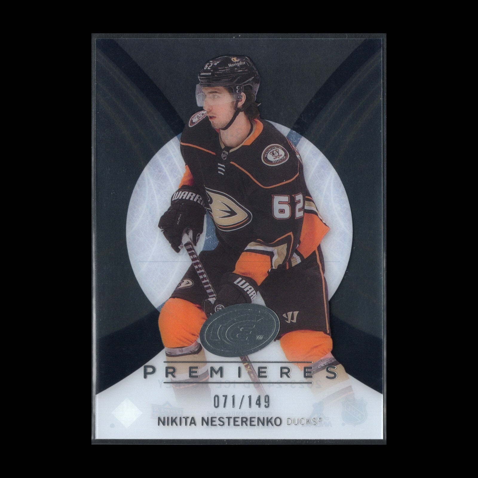 2023-24 UD Ice NIKITA NESTERENKO #2013-NN Ice Premieres Retro 71/149
