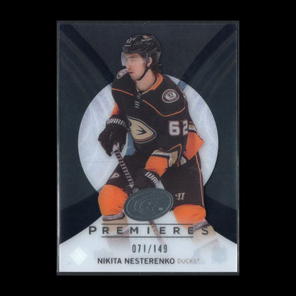 2023-24 UD Ice NIKITA NESTERENKO #2013-NN Ice Premieres Retro 71/149