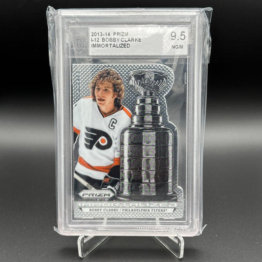 2013-14 Panini Prizm BOBBY CLARKE #I-12 Immortalized Die-cut Grade 9.5