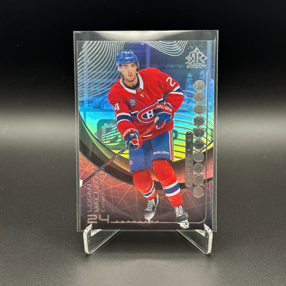 2024-25 UD Extended LOGAN MAILLOUX #TDR-13 Triple Dimensions Reflections Rookie