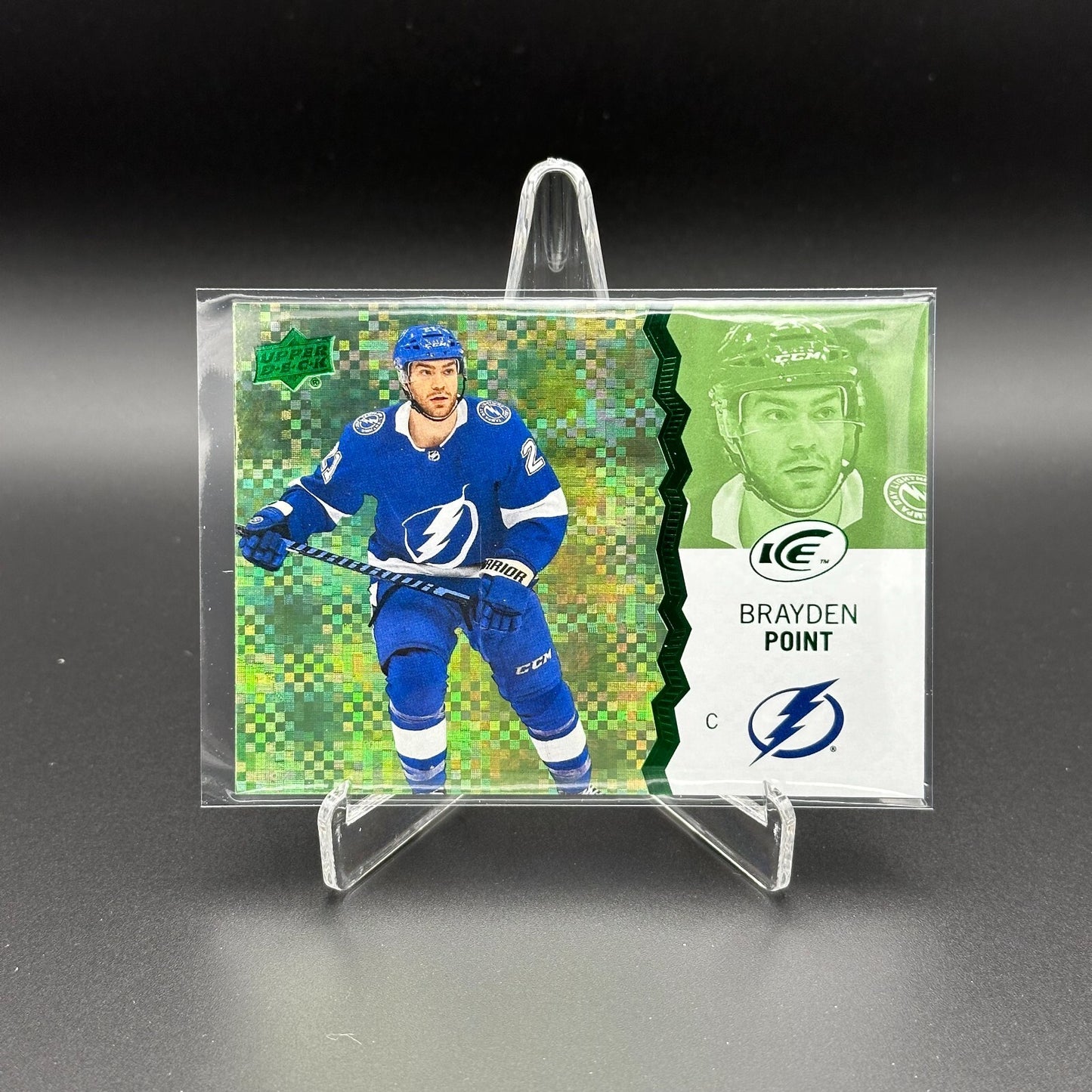 2023-24 Upper Deck Ice BASE & ROOKIE Green parallel ~ YOU PICK from the list!