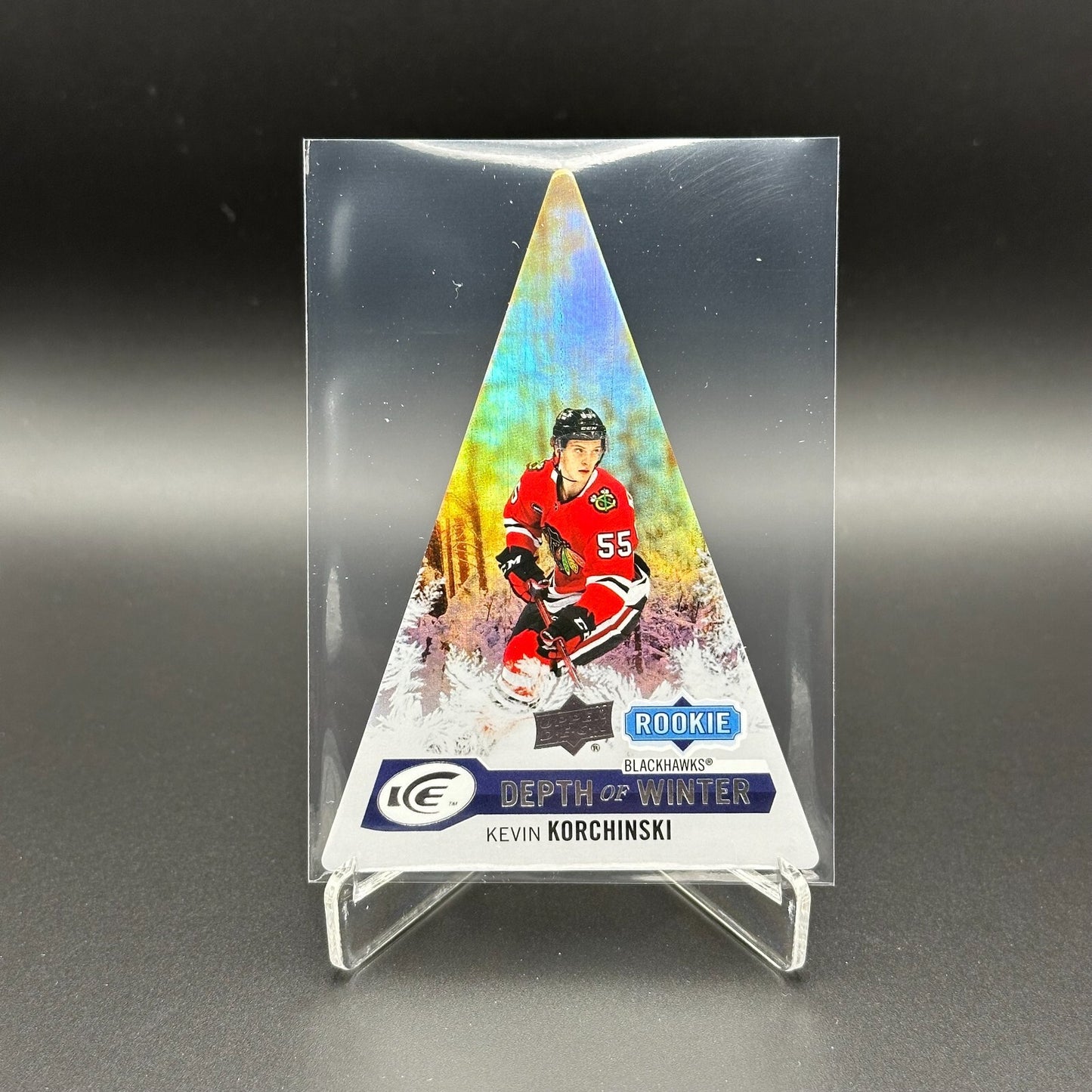 2023-24 UD Ice KEVIN KORCHINSKI #DW-45 Depth of Winter Rookie RC