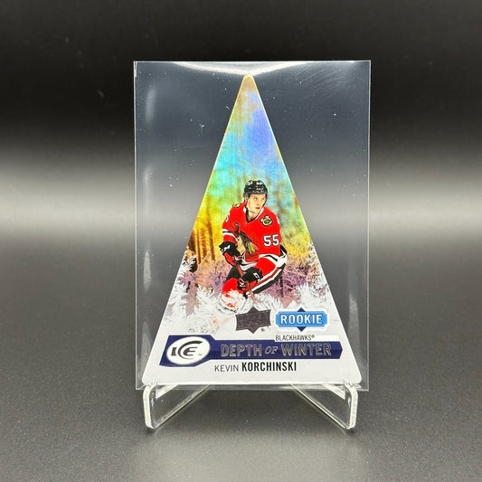 2023-24 UD Ice KEVIN KORCHINSKI #DW-45 Depth of Winter Rookie RC