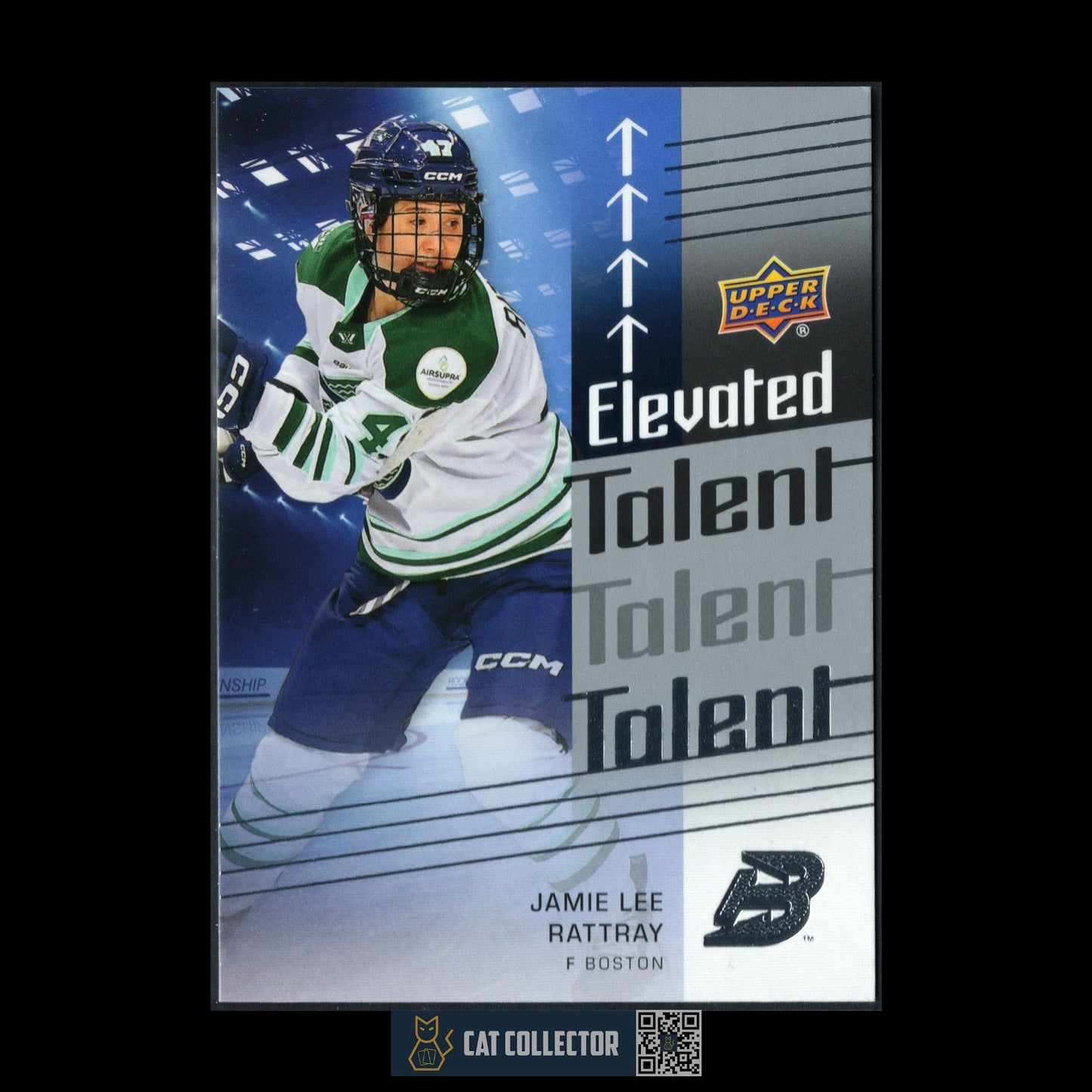 2024-25 Upper Deck PWHL JAMIE LEE RATTRAY #ET-5 Elevated Talent - Boston Fleet