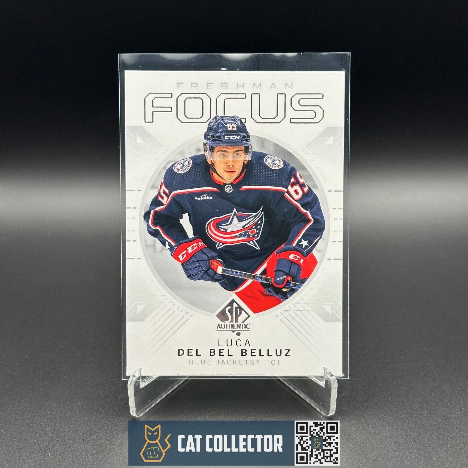 2024-25 UD SP Authentic LUCA DEL BEL BELLUZ #FF-40 Freshman Focus Rookie RC