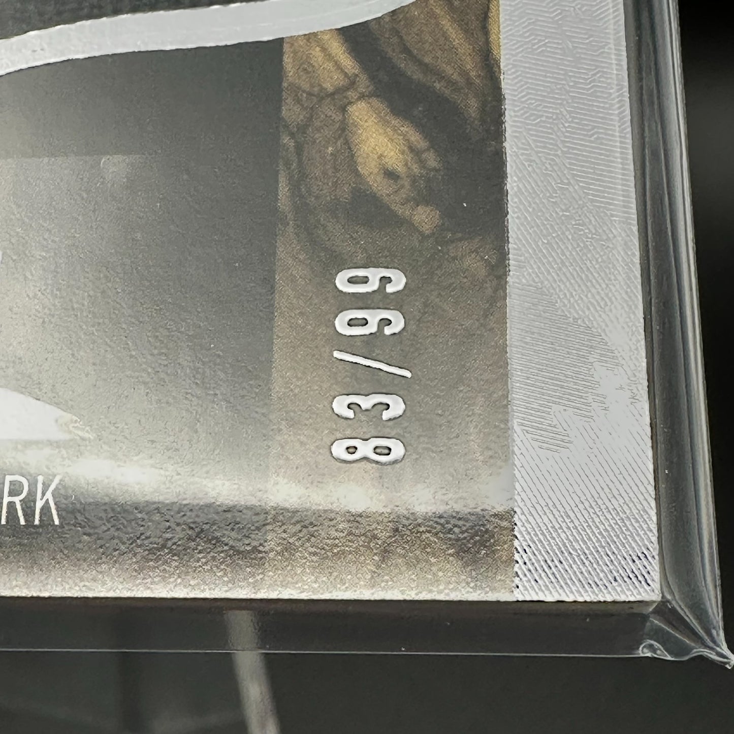 2025-26 UD Exquisite Collection LINUS ULLMARK #ECE-LU Extra Exquisite /99 Jersey