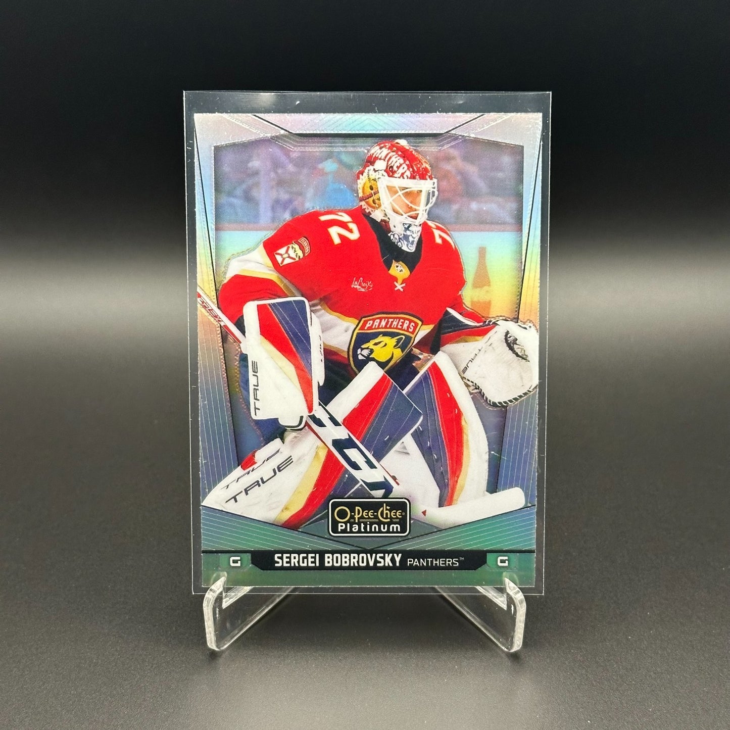 2024-25 O-Pee-Chee Platinum SERGEI BOBROVSKY #76 Rainbow - Florida Panthers