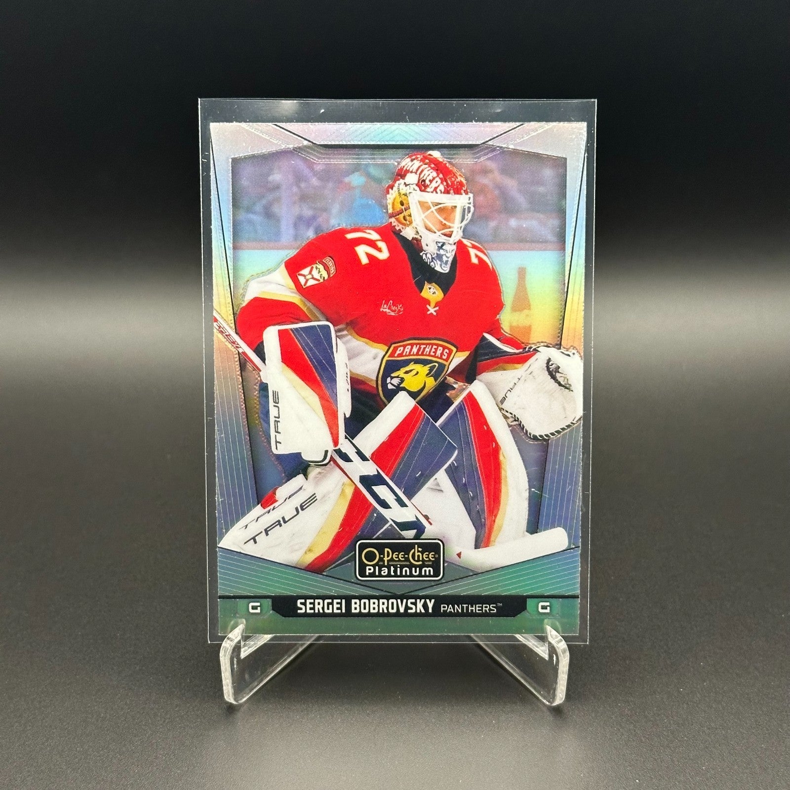 2024-25 O-Pee-Chee Platinum SERGEI BOBROVSKY #76 Rainbow - Florida Panthers