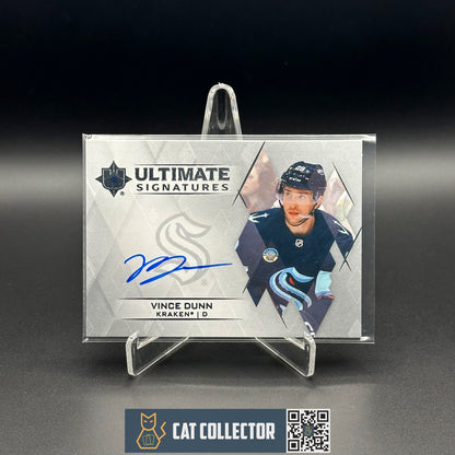 2023-24 UD Ultimate Collection VINCE DUNN #US-VD Ultimate Signature Auto