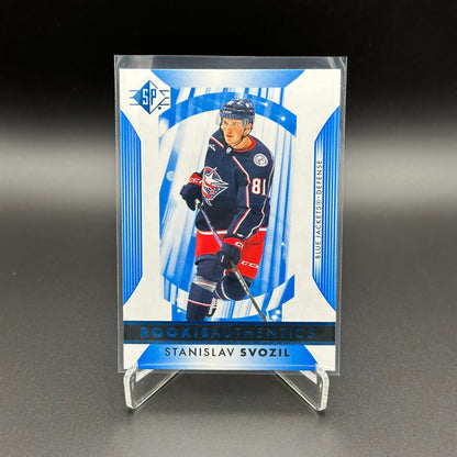 2023-24 UD SP Authentic STANISLAV SVOZIL #119 Rookie Authentics