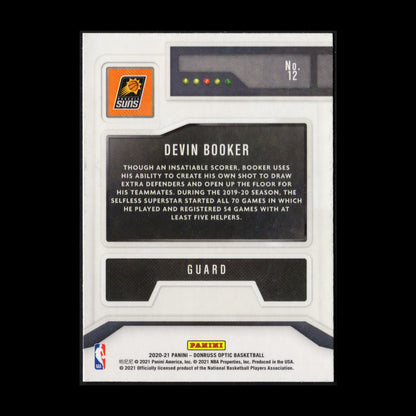 2020-21 Panini Donruss Optic DEVIN BROOKER #12 T-Minus