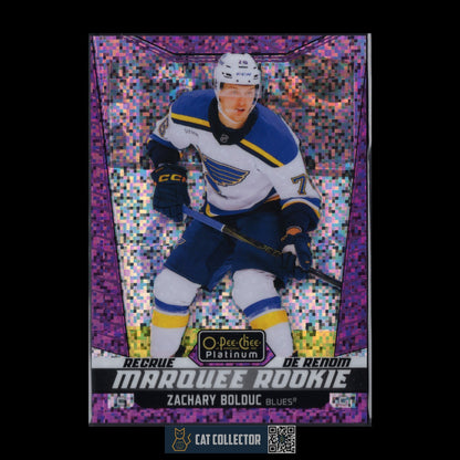 2024-25 O-Pee-Chee Platinum ZACHARY BOLDUC #253 Violet Pixels RC Rookie /299