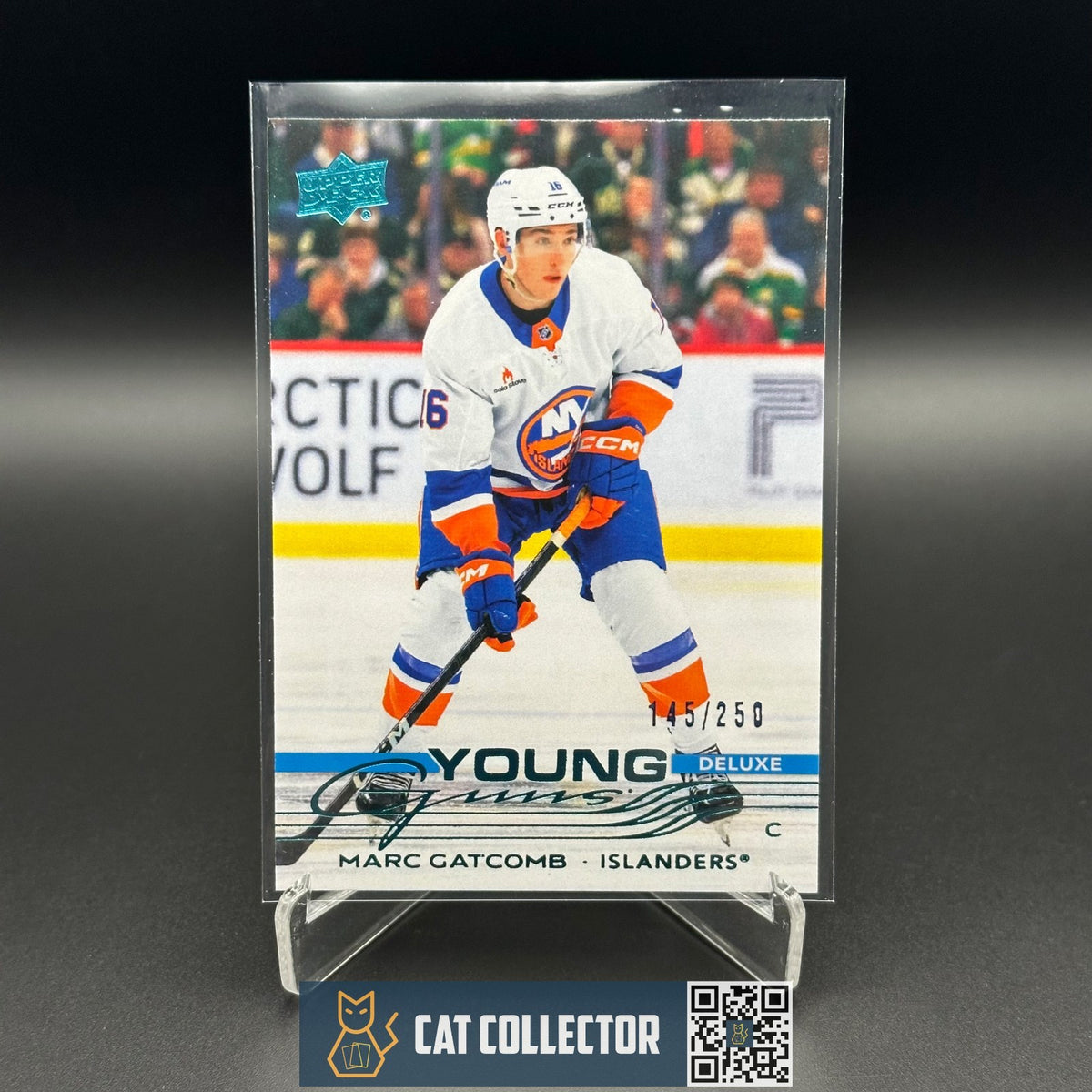 2025-26 UD Series 1 MARC GATCOMB #231 Young guns Deluxe RC /250