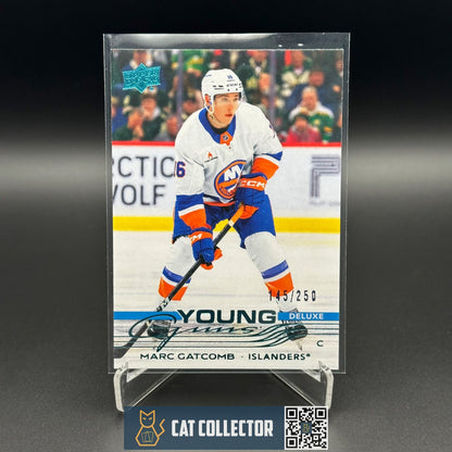 2025-26 UD Series 1 MARC GATCOMB #231 Young guns Deluxe RC /250