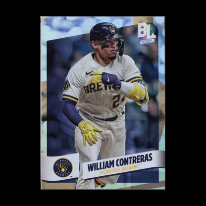 2024 Topps Big League WILLIAM CONTREBAS #203 Rainbow foil - Milwaukee Brewers