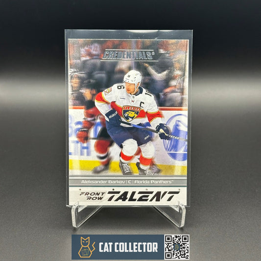 2024-25 UD Credentials ALEKSANDER BARKOV #FRT-AB Front Row Talent