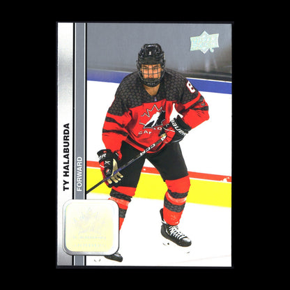 2023 Upper Deck Team Canada Juniors TY HALABURDA #21