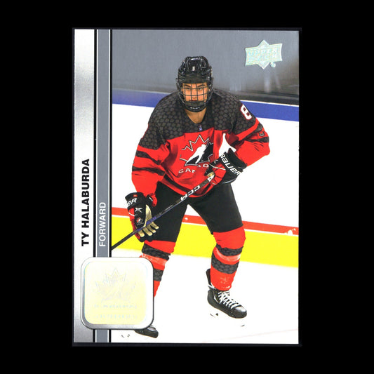 2023 Upper Deck Team Canada Juniors TY HALABURDA #21
