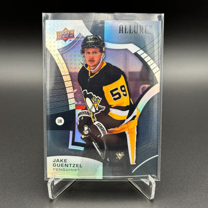 2021-22 UD Allure JAKE GUENTZEL #78 Black Rainbow - Pittsburgh Penguins