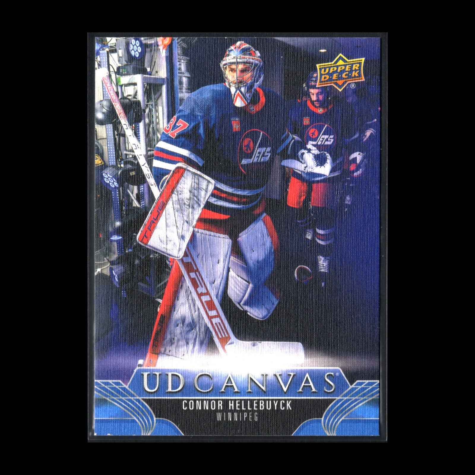 2023-24 UD Series 1 CONNOR HELLEBUYCK #C89 UD Canvas - Winnipeg Jets