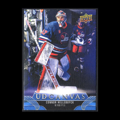 2023-24 UD Series 1 CONNOR HELLEBUYCK #C89 UD Canvas - Winnipeg Jets