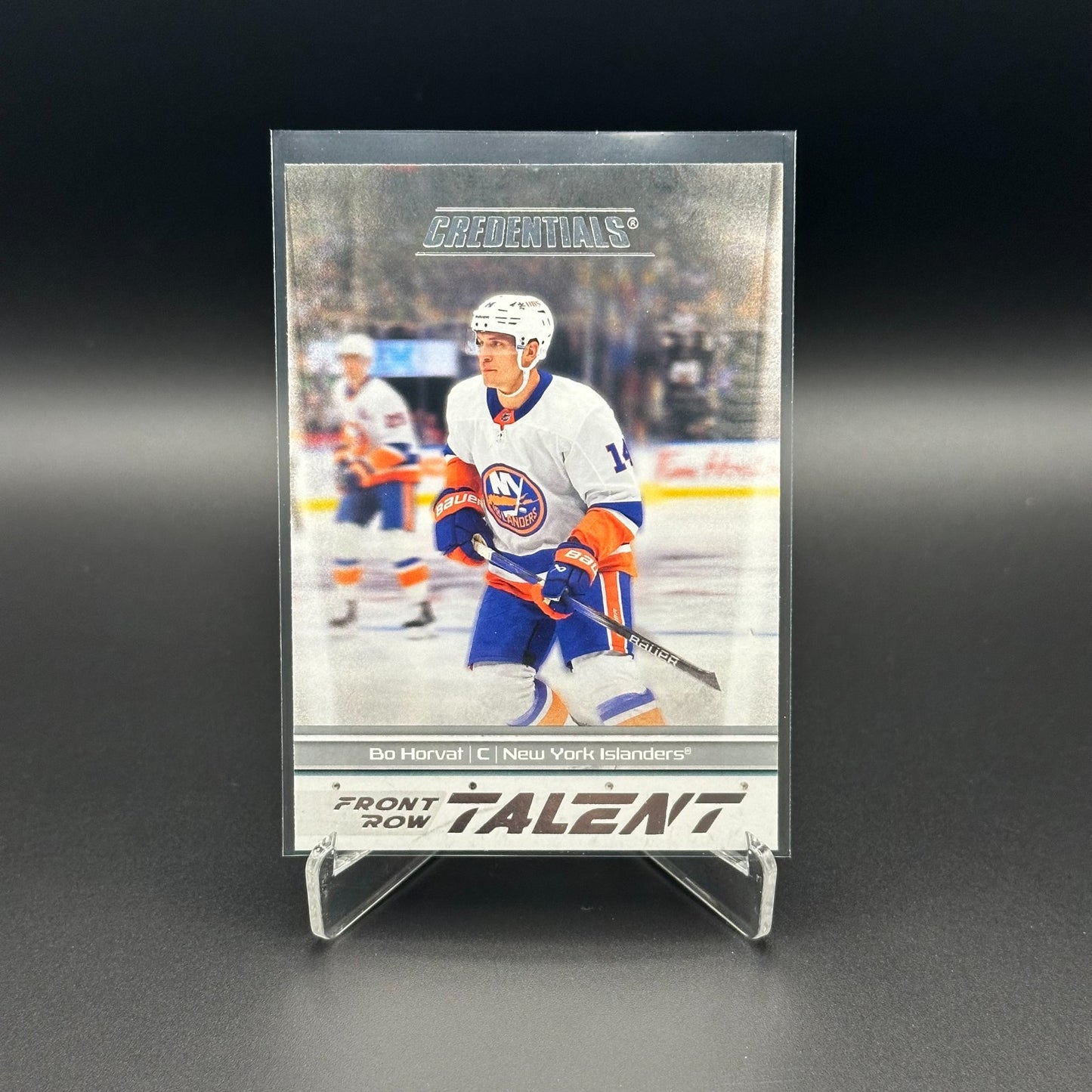 2024-25 UD Credentials BO HORVAT #FRT-BH Front Row Talent - New York Islanders