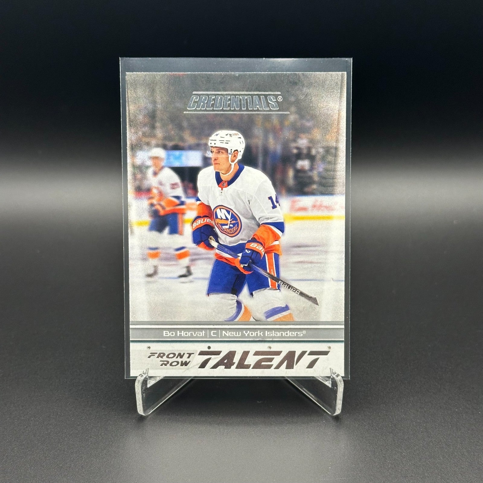 2024-25 UD Credentials BO HORVAT #FRT-BH Front Row Talent - New York Islanders