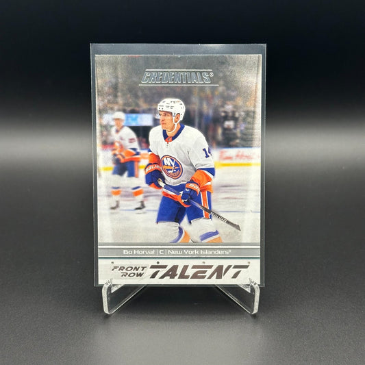 2024-25 UD Credentials BO HORVAT #FRT-BH Front Row Talent - New York Islanders