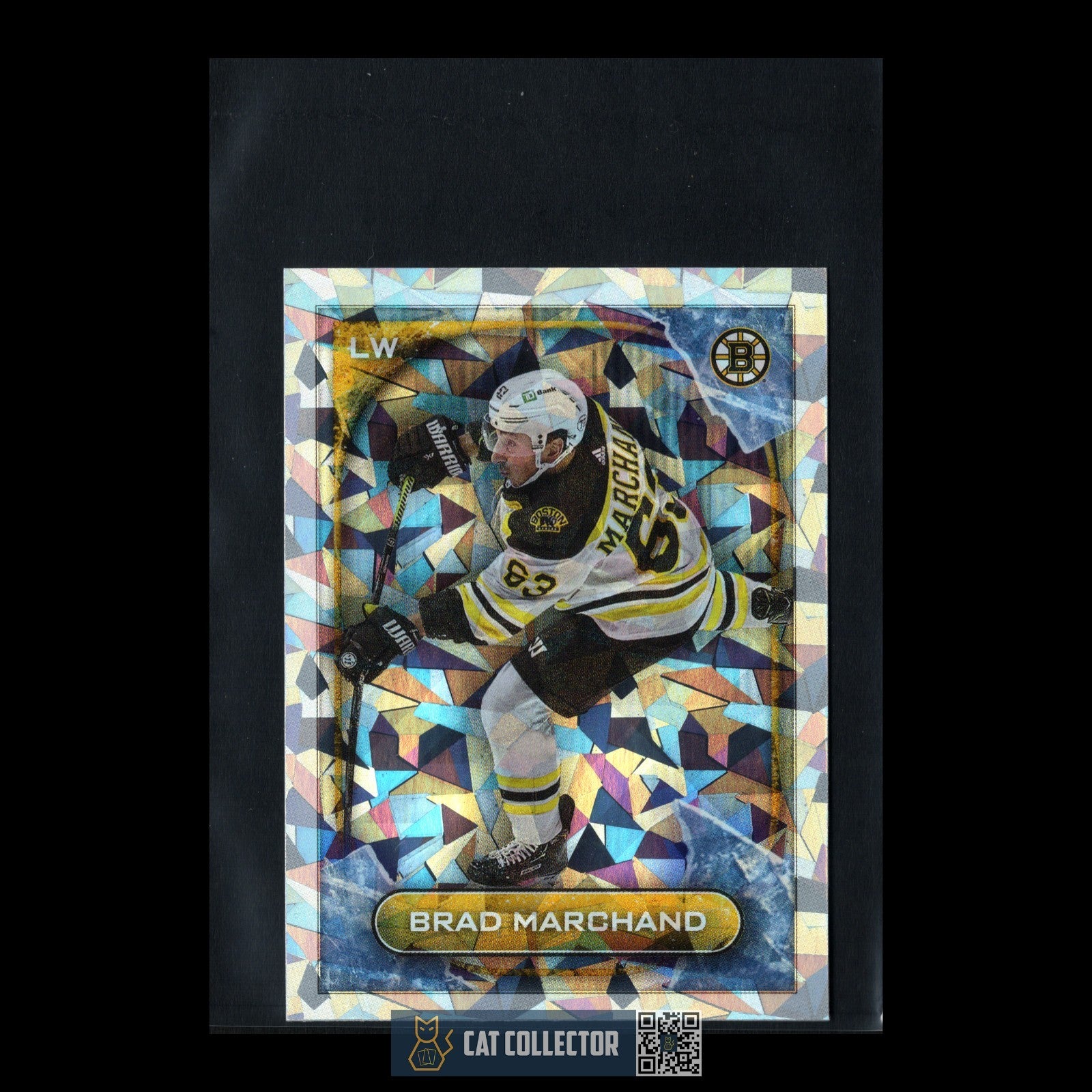 2021-22 Topps NHL Sticker Album BRAD MARCHAND #85 Foil