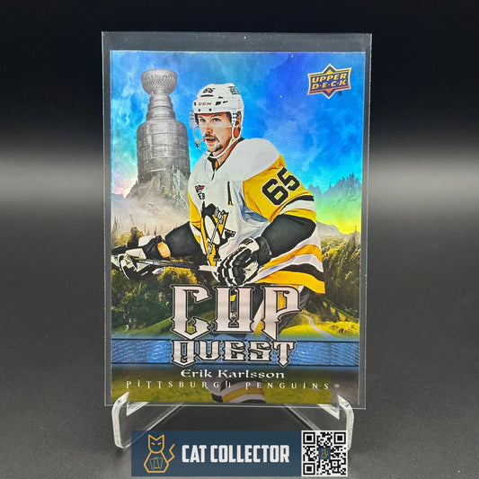 2025-26 UD Series 1 ERIK KARLSSON #CQ-5 Cup Quest - Pittsburgh Penguins