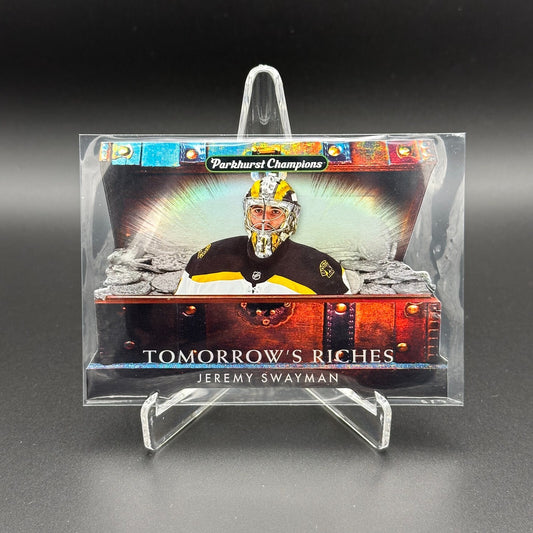 2022-23 UD Parkhurst Champions JEREMY SWAYMAN #TR-3 Tomorrow's Riches Rookie RC