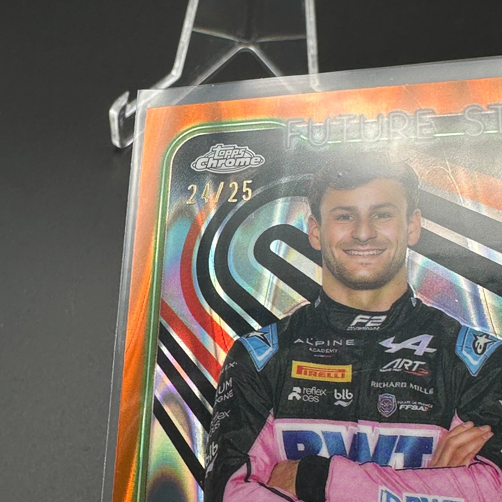 2024 Topps Chrome F1 VICTOR MARTINS #30 F2 Futurs Stars Orange Refractor /25