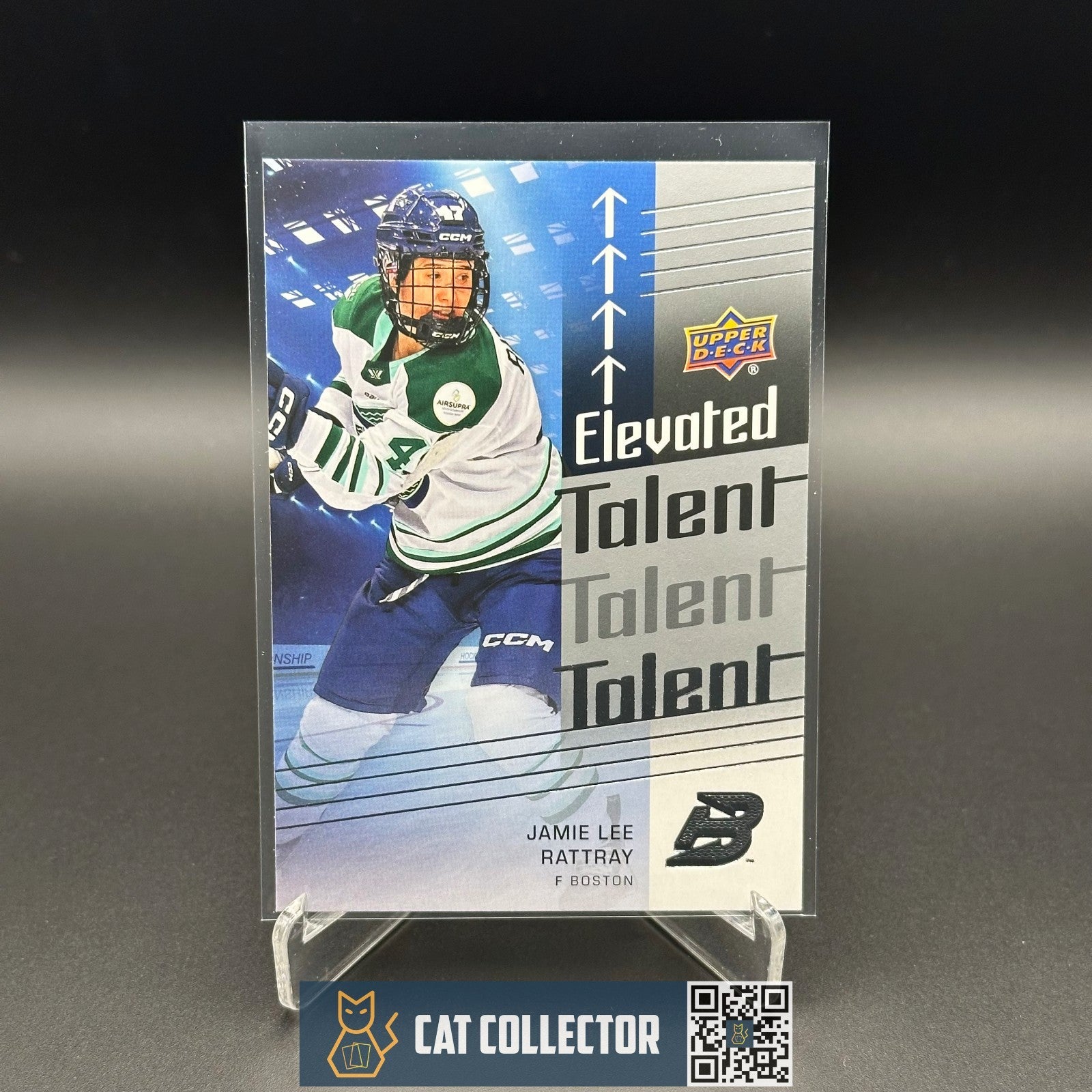 2024-25 Upper Deck PWHL JAMIE LEE RATTRAY #ET-5 Elevated Talent - Boston Fleet