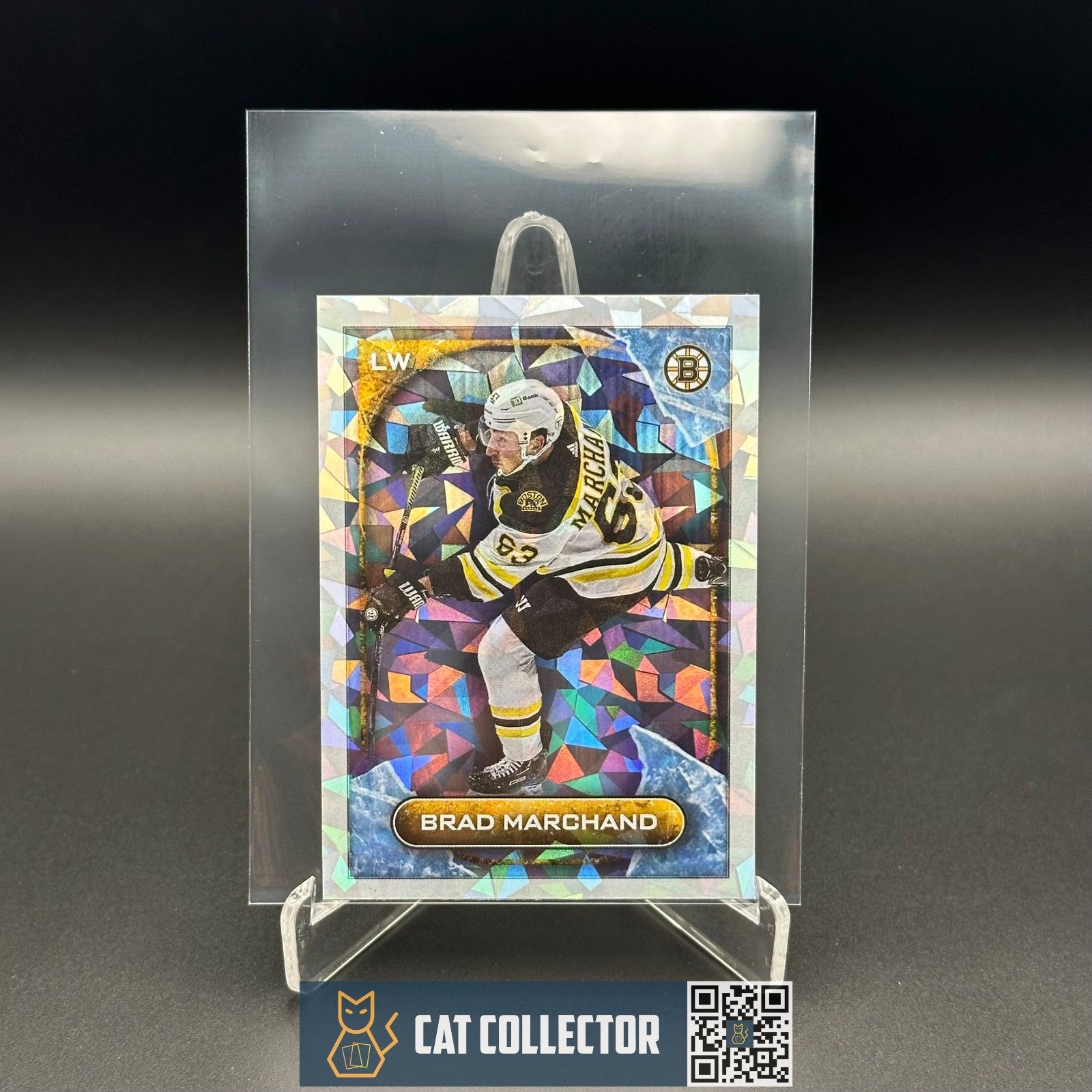2021-22 Topps NHL Sticker Album BRAD MARCHAND #85 Foil