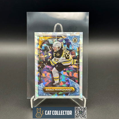 2021-22 Topps NHL Sticker Album BRAD MARCHAND #85 Foil