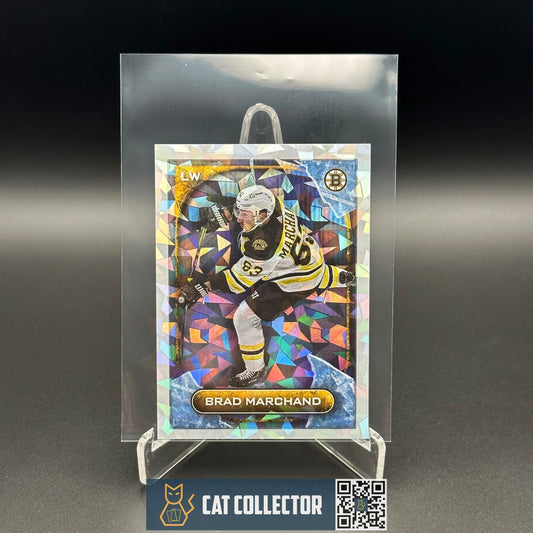 2021-22 Topps NHL Sticker Album BRAD MARCHAND #85 Foil