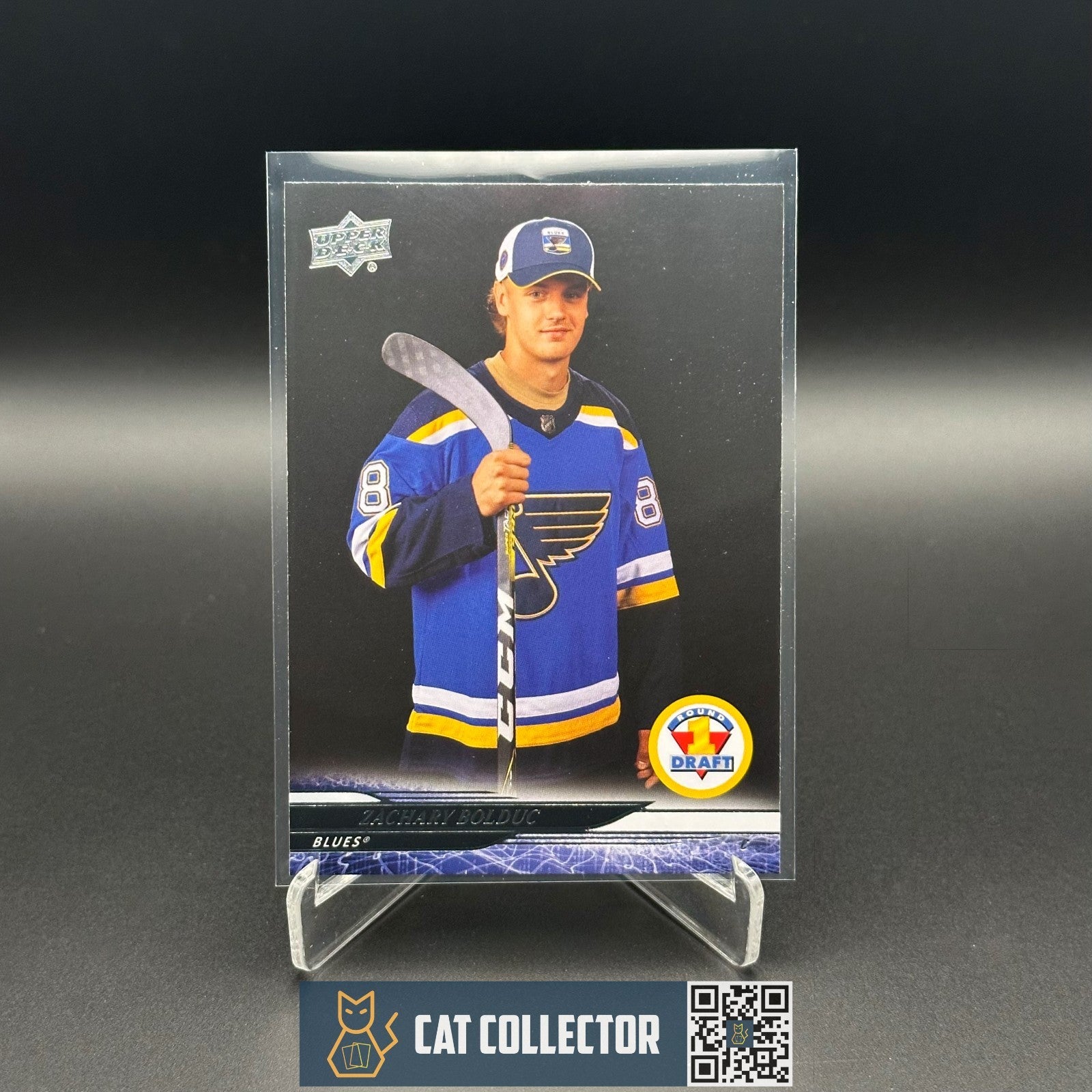 2024-25 UD Extended series ZACHARY BOLDUC #750 1st Round Rookies RC