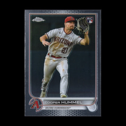 2022 Topps Chrome Updated Series COOPER HUMMEL #USC185 RC