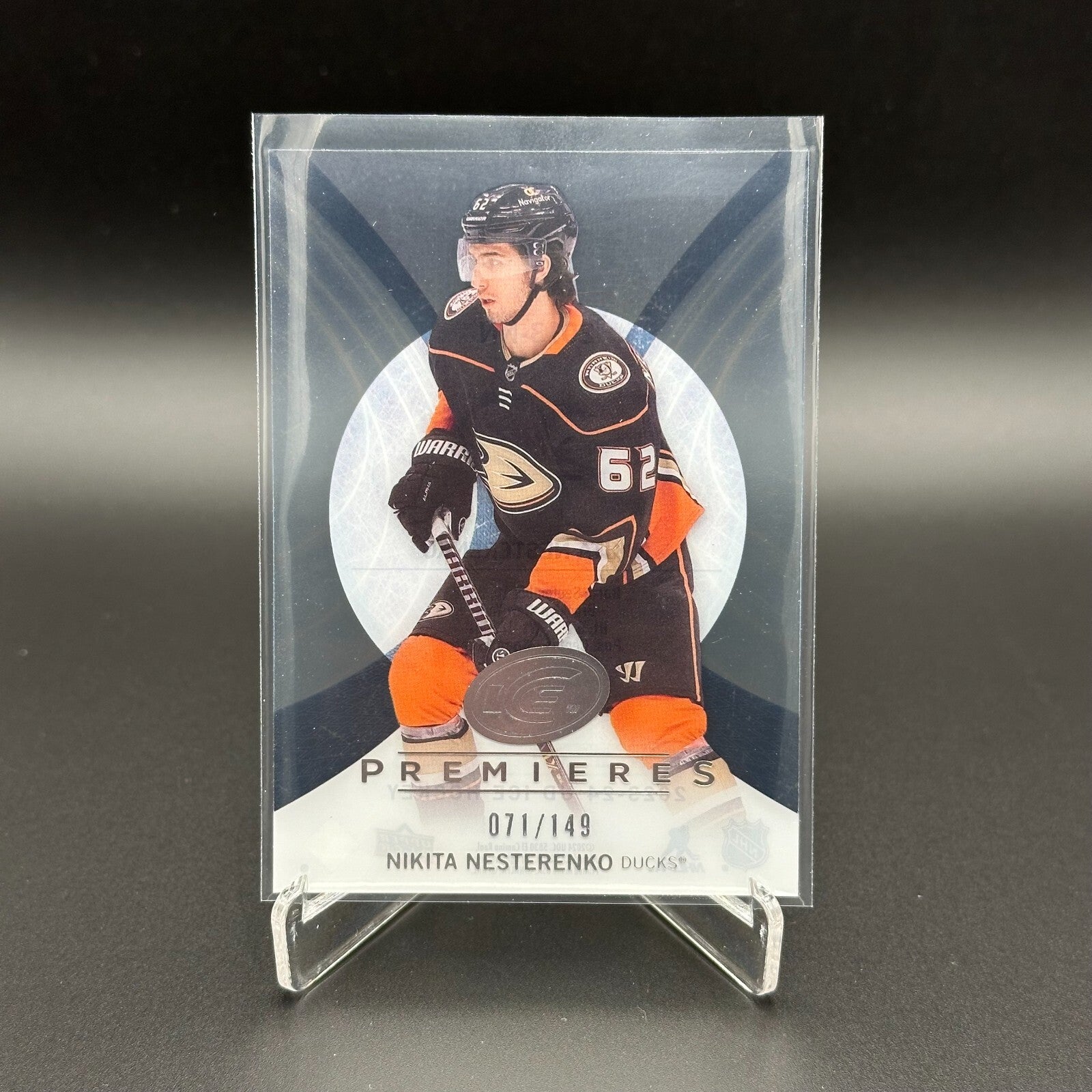 2023-24 UD Ice NIKITA NESTERENKO #2013-NN Ice Premieres Retro 71/149
