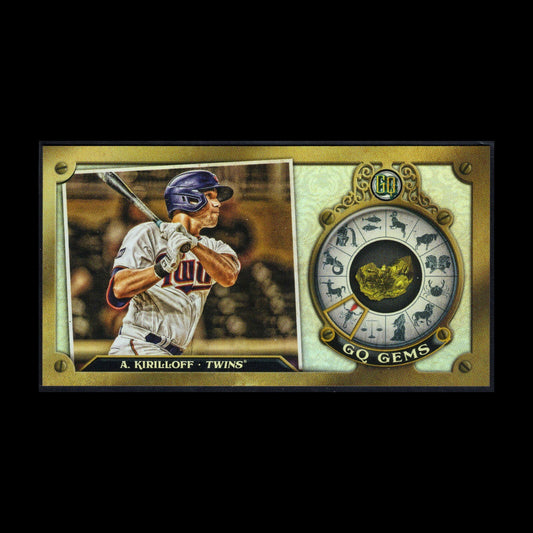 2022 Topps Gypsy Queen ALEX KIRILLOFF #GGM-22 GQ Gems Mini - Minnesota Twins