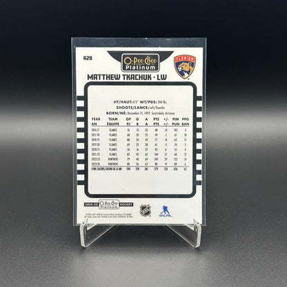 2024-25 O-Pee-Chee Platinum MATTHEW TKACHUK #R29 Retro - Florida Panthers