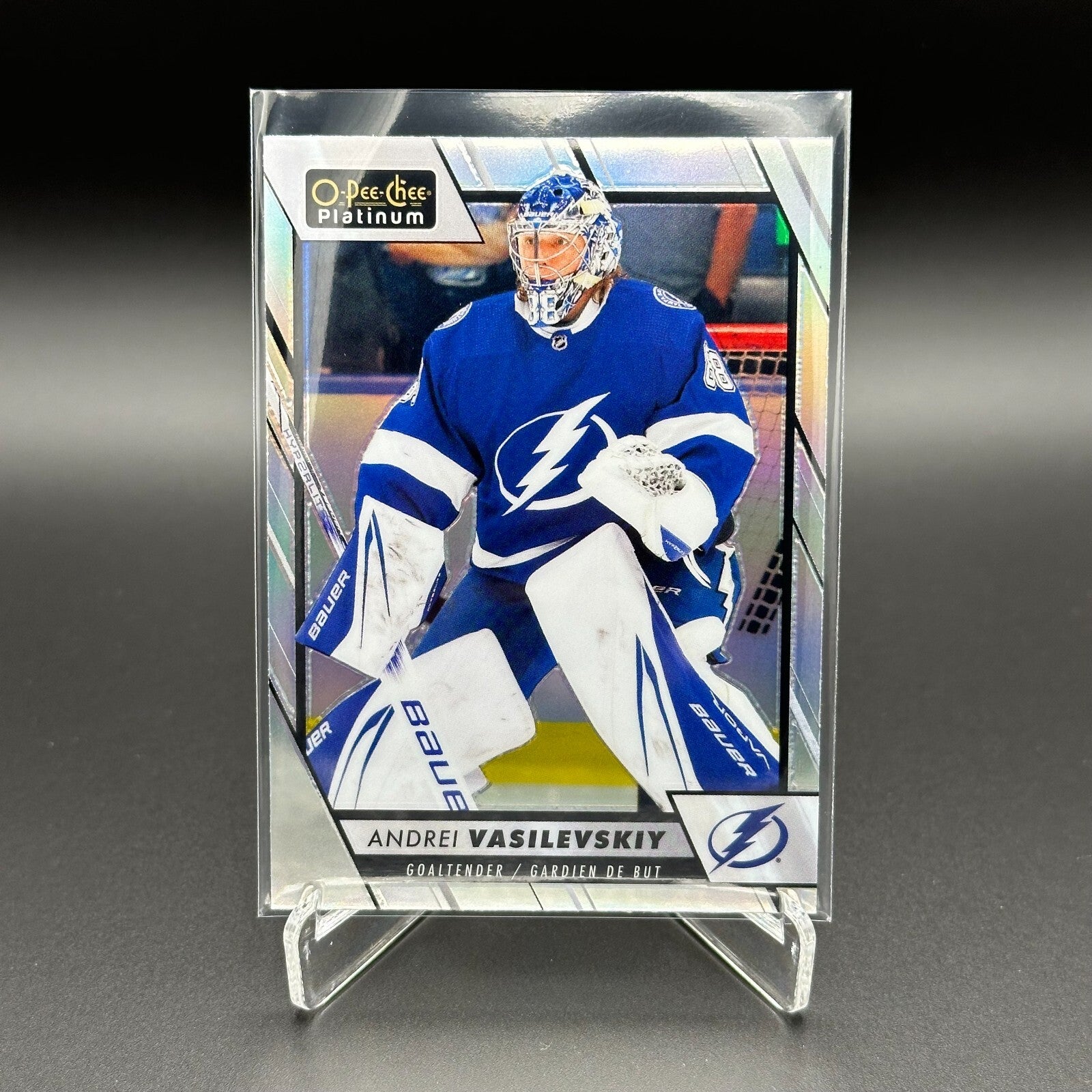 2023-24 O-Pee-Chee Platinum ANDREI VASILEVSKI #173 Rainbow - Tampa Bay Lightning