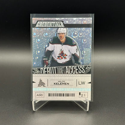2023-24 UD Credentials KILOS KELEMEN #136 Debut Ticket Access Rookie RC /999