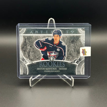 2024-25 UD Artifacts DENTON MATEYCHUK #SP5 Rookie Silver Redemption Card /199